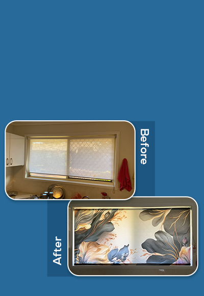 <i>All New!</i> <br><span style="font-weight:300">personalised Roller Blinds</span>