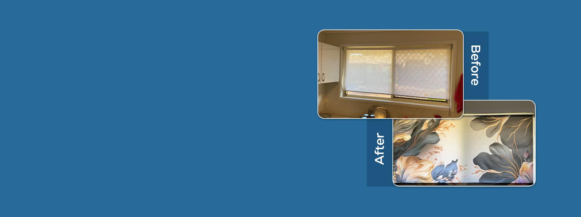 <i>All New!</i> <br><span style="font-weight:300">Personalised Roller Blinds</span>